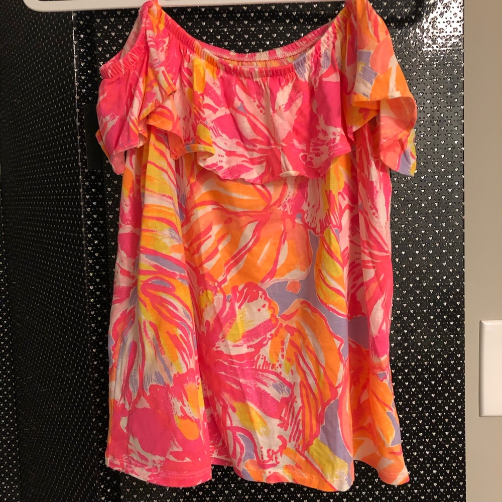 Lilly Pulitzer tamiami off shoulder top